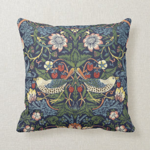 William Morris Vintage Strawberry Thief Muster Kissen