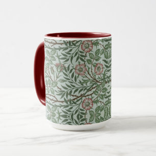 William Morris Vintage Sweet Briar Rosen Laub Tasse