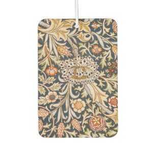 William Morris Vintage Trent Blaues Blumenmuster Autolufterfrischer