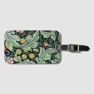 William Morris - Vintages Blumendesign in Leiceste Gepäckanhänger