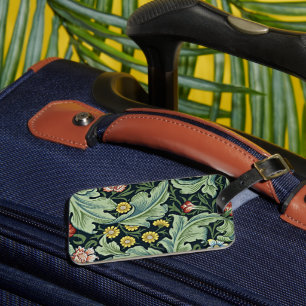 William Morris - Vintages Blumendesign in Leiceste Gepäckanhänger