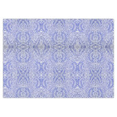 William Morris Vintages Blumenmuster Blau Weiß Tischdecke (Vorderseite (Horizontal))