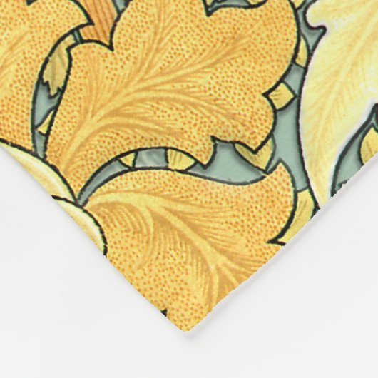 William Morris Vintages Blumenmuster Fleecedecke (Ecke)