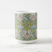 William Morris Vintages Blumenmuster Pink Green Kaffeetasse (Mittel)