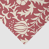 William Morris, Vintages Blumenmuster, Seidenpapier (Detail)