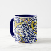 William Morris Vintages Blumenmuster Tasse (Vorderseite Links)