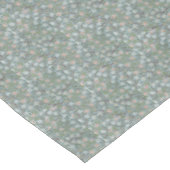 William Morris Vintages Blumenrosa Grüne Klee Tischdecke (Schrägansicht)