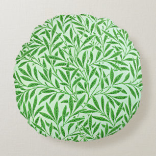 William Morris Vintages Design, Willow Bough, Rundes Kissen