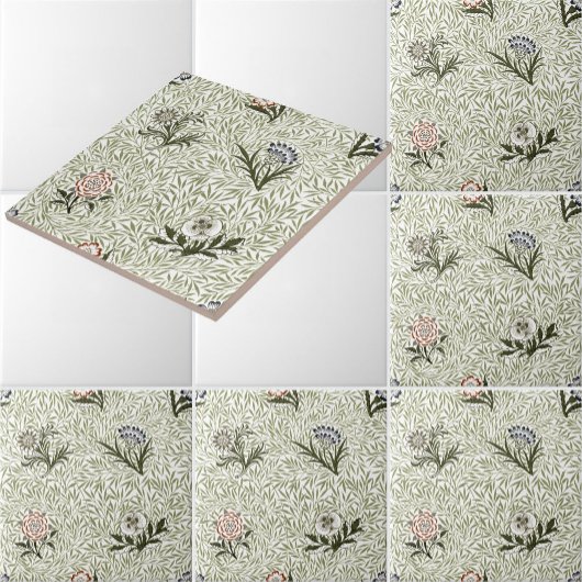 William Morris Vintages floral gepulstes Muster Fliese