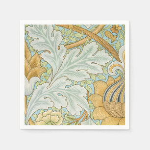 William Morris - Vintages Foliage- und Blumenmuste Serviette