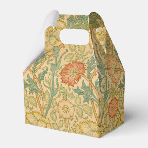 William Morris - Vintages Rosa und Rose Geschenkschachtel