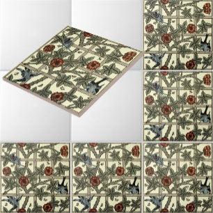 William Morris Vintages "Trellis Pattern" Fliese