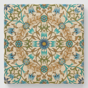 William Morris Vintages Weinkeller Muster Steinuntersetzer