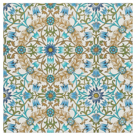 William Morris Vintages Weinkeller Muster Stoff (Nahaufnahme)
