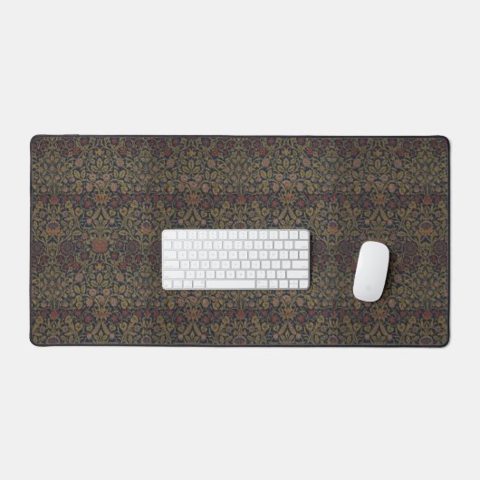 William Morris: Violet & Columbine Desk Mat Schreibtischunterlage (Tastatur & Maus)