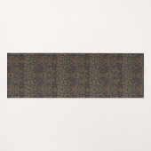 William Morris: Violet & Columbine Yoga Mat Yogamatte (Vorderseite (Horizontal))