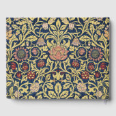 William Morris Violet und Columbine Art Gästebuch (Rückseite)