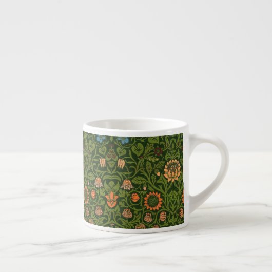 William Morris Violet und Columbine Art Rug Espressotasse (Rechts)