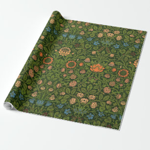 William Morris Violet und Columbine Art Rug Geschenkpapier