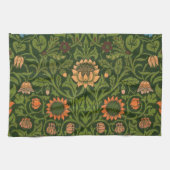 William Morris Violet und Columbine Art Rug Geschirrtuch (Horizontal)
