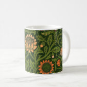William Morris Violet und Columbine Art Rug Kaffeetasse (VorderseiteRechts)