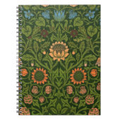 William Morris Violet und Columbine Art Rug Notizblock (Vorderseite)