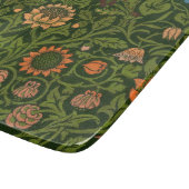 William Morris Violet und Columbine Art Rug Schneidebrett (Ecke)