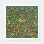 William Morris Violet und Columbine Art Rug Serviette (Vorderseite)