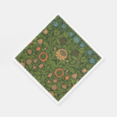William Morris Violet und Columbine Art Rug Serviette (Ecke)