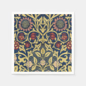 William Morris Violet und Columbine Art Serviette (Vorderseite)