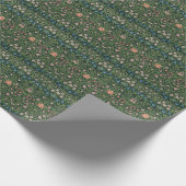 William Morris Violet und Columbine Geschenkpapier (Ecke)