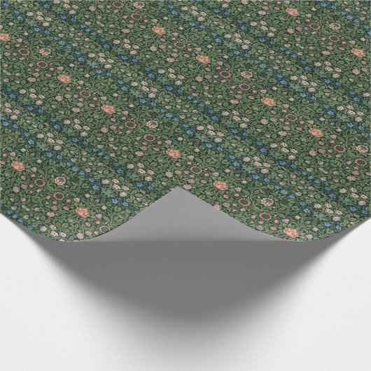 William Morris Violet und Columbine Geschenkpapier (Ecke)