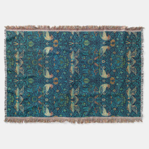 William Morris Vögel Art Nouveau Floralmuster Decke