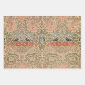 William-Morris-Vögel-berühmtes Muster Geschenkpapier Set (Vorderseite 2)