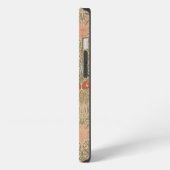 William-Morris-Vögel-berühmtes Muster iPhone Hülle (Linke Seite)