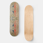 William-Morris-Vögel-berühmtes Muster Skateboard (Vorderseite)