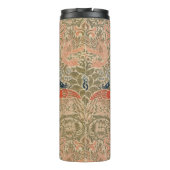 William-Morris-Vögel-berühmtes Muster Thermosbecher (Rückseite)