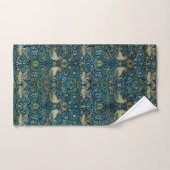 William Morris Vögel & Blumenmuster Badhandtuch Set (Handtuch)