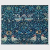 William Morris Vögel Geschenkpapier (Flach)