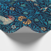 William Morris Vögel Geschenkpapier (Ecke)
