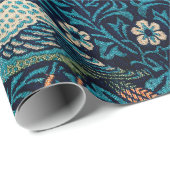 William Morris Vögel Geschenkpapier (Rolleneckpunkt)