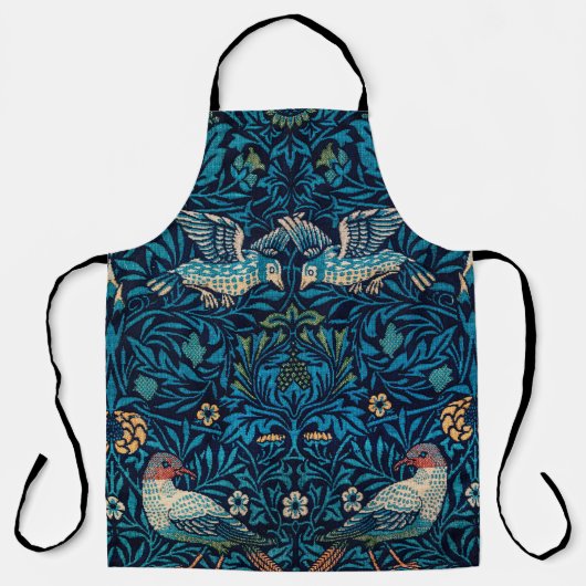William Morris Vögel Schürze (Vorderseite)