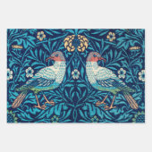 William Morris, Vögel und Blume Geschenkpapier Set (Vorderseite)