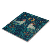 William Morris - Vögel und Blumenmuster Fliese (Seite)