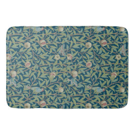 William Morris "Vogel und Granatapfel"  Badematte
