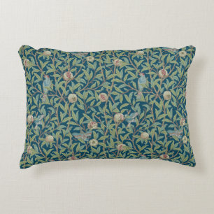 William Morris "Vogel und Granatapfel" Dekokissen