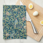 William Morris "Vogel und Granatapfel"  Geschirrtuch (Viertel Falte)