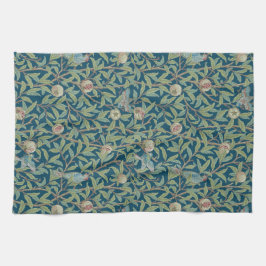 William Morris "Vogel und Granatapfel" Geschirrtuch