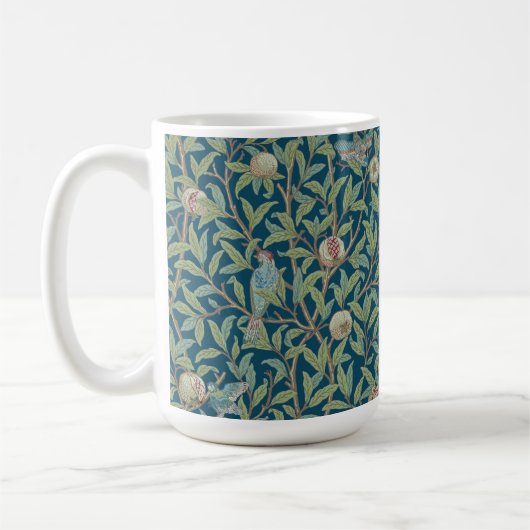 William Morris "Vogel und Granatapfel"  Kaffeetasse (Links)