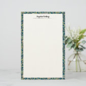 William Morris "Vogel und Granatapfel" Schreibware Briefpapier (Stehend Vorderseite)